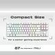 Cosmic Byte CB-GK-37 Firefly White- Red outemu switch Swappable Cosmic Byte CB-GK-37 Firefly White- Red outemu switch Swappable